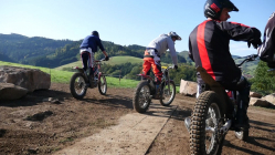 Training Motorradtrial